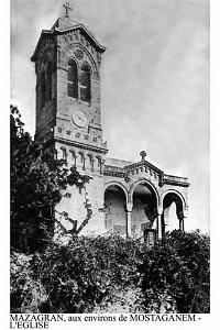 MAZAGRAN, AUX ENVIRONS DE MOSTAGANEM - L'EGLISE